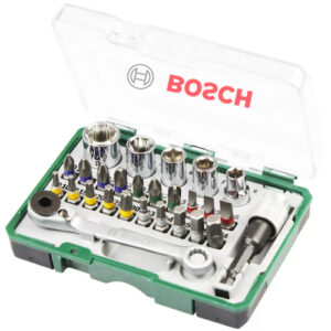 Kit parafusar Bosch com 27 pecas