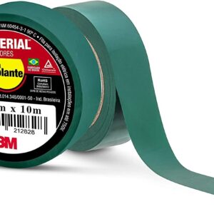 Fita Isolante Verde 18 mm x 10m - 3m Imperial