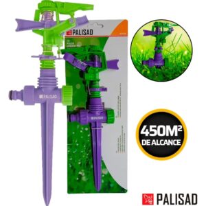 Irrigador Aspersor Setorial Jardim Hortas 12mm Palisad