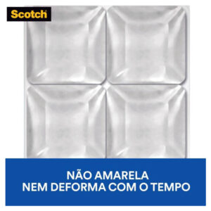 Protetor Anti Impacto 3M Scotch Piiramidal 6 Unidades