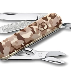 Canivete Suico Classic Sd Camouflage Desert 7 Funcoes Victorinox